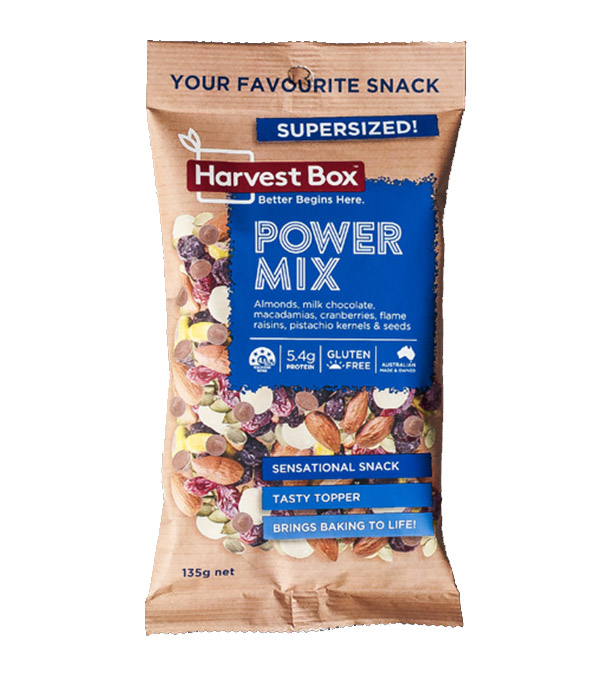 HAB1471-Harvest-Box-牛奶巧克力杏仁坚果能量包（蔓越莓&葡萄干&开心果）8x135g--POWER-MIX--Almonds,-milk-chocolate,-macadamias,-cranberries,-flame-raisins,-pistachio-kernals-&-seeds-8-x-135g.jpg