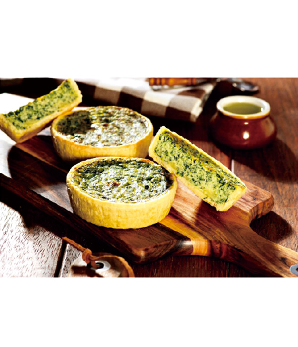 LAU1050 Quiche-Mushroom,-Full-Bake,-130gm法式菠菜和羊芝士蛋批.jpg